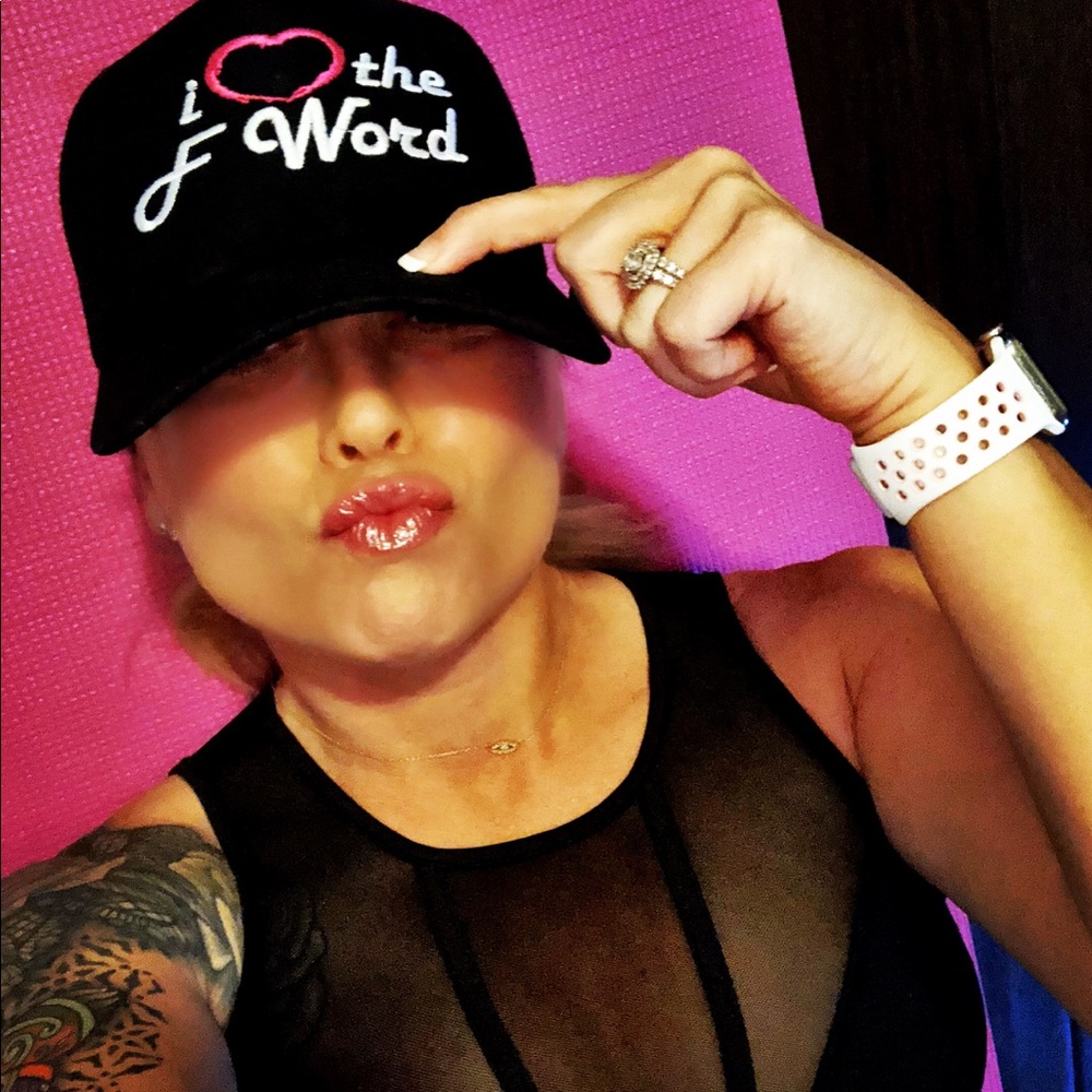 I Heart the F Word Trucker Hat
